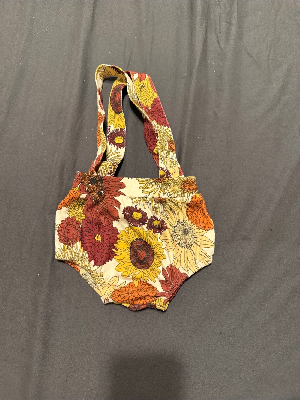 kate quinn Sunflower Floral in Yellow, Rust & Cream